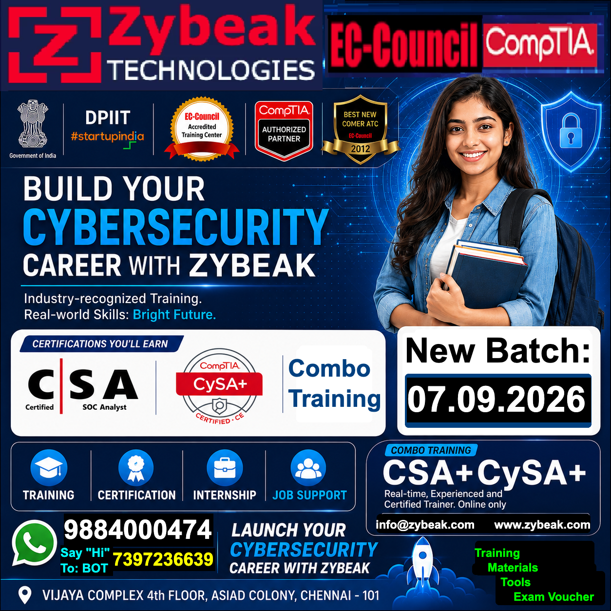 CSA CYSA DATE