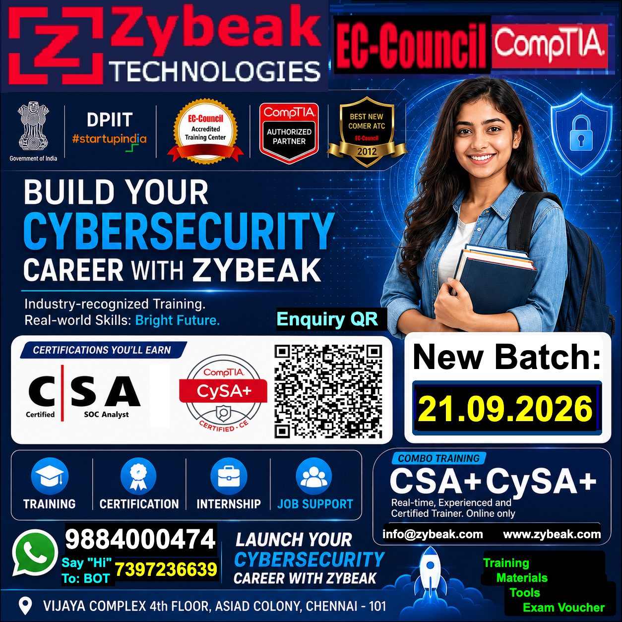 CSA CYSA DATE